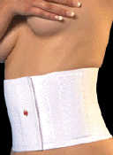 Single Panel Abdominal Support Garment. This support garment with Velcro is ideal for after abdominoplasty recovery.