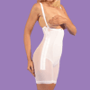 Abdominal Support Gridle Garment with Zipper